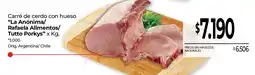 La Anonima La anónima/ rafaela alimentos/ tutto porkys carré de cerdo con hueso oferta