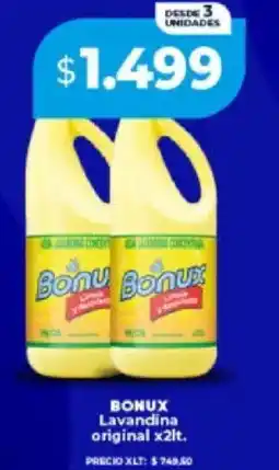 Supermayorista Vital Bonux lavandina original oferta