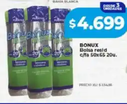Supermayorista Vital Bonux bolsa resid c/fa oferta