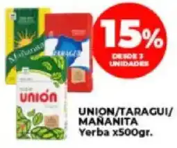 Supermayorista Vital Unión/taragui/ mananita yerba oferta