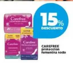 Supermayorista Vital Carefree proteccion femenina todo oferta