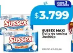 Supermayorista Vital Sussex maxi rollo de cocina oferta