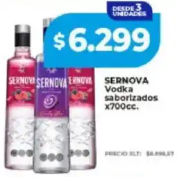 Supermayorista Vital Sernova vodka saborizados oferta