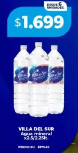 Supermayorista Vital Villa del sur agua mineral oferta
