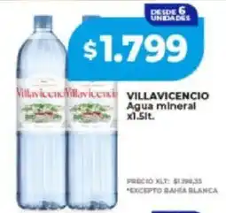 Supermayorista Vital Villavicencio agua mineral oferta