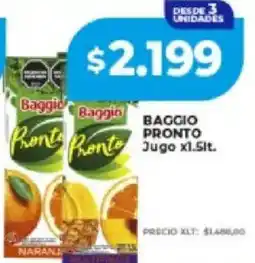 Supermayorista Vital Baggio pronto jugo oferta