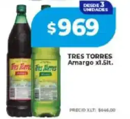 Supermayorista Vital Tres torres amargo oferta