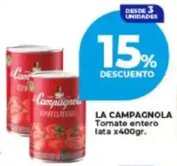 Supermayorista Vital La campagnola tomate entero lata oferta