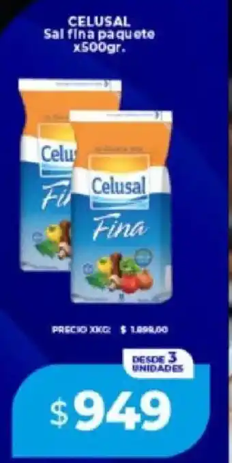 Supermayorista Vital Celusal sal fina paquete oferta