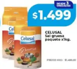 Supermayorista Vital Celusal sal gruesa paquete oferta