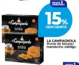 Supermayorista Vital La campagnola dulce de batata/ membrillo oferta