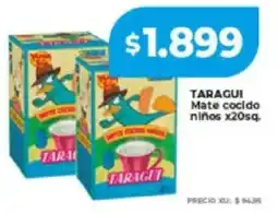 Supermayorista Vital Taragui mate cocido niños oferta