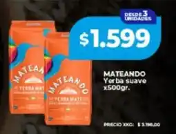Supermayorista Vital Mateando yerba suave oferta