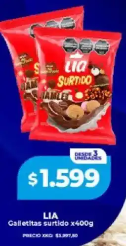 Supermayorista Vital Lia galletitas surtido oferta