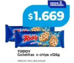 Supermayorista Vital Todd'y galletitas c-chips oferta