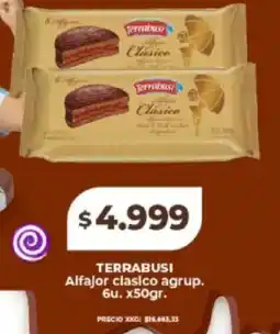 Supermayorista Vital Terrabusi alfajor clasico agrup. oferta