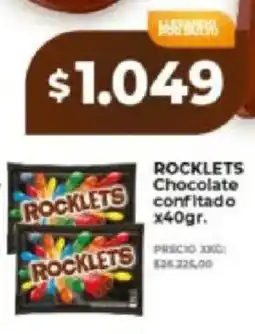 Supermayorista Vital Rocklets chocolate confitado oferta