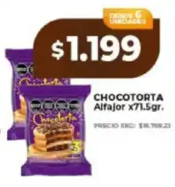 Supermayorista Vital Chocotorta alfajor oferta