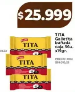 Supermayorista Vital Tita galletita bañada caja oferta