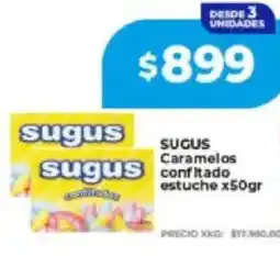 Supermayorista Vital Sugus caramelos sugus confitado estuche oferta