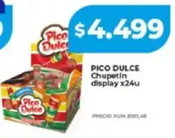 Supermayorista Vital Pico dulce chupetin display oferta