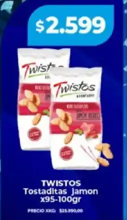 Supermayorista Vital Twistos tostaditas jamon oferta