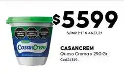 Diarco Casancrem - queso crema x 290 gr. cód:24349 oferta