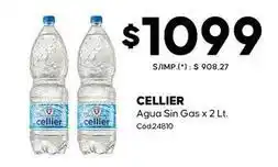 Diarco Cellier - agua sin gas x 2 lt. c uevo24810 oferta