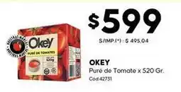 Diarco Okey - puré de tomate x 520 gr. cod.42731 oferta
