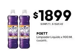 Diarco Poett - limpiador liquido x 900 ml. cod 26175 oferta