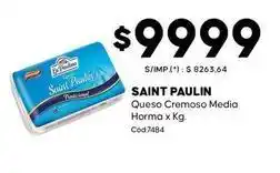 Diarco Saint paulin queso cremoso media horma x kg. cod7484 oferta