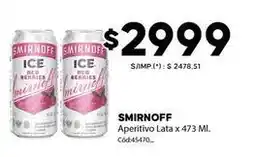 Diarco Smirnoff - aperitivo lata oferta