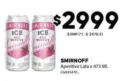 Diarco Smirnoff - aperitivo lata oferta