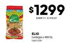 Diarco Elio - lentejas x 400 gr oferta