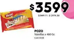 Diarco Pozo - vainillas x 480 gr. cód:33038 oferta