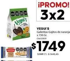 Diarco Hojalmar - galletitas gajitos de naranja oferta