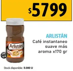 Nini Mayorista Arlistán café instantáneo suave más aroma oferta