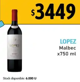 Nini Mayorista Lopez malbec oferta