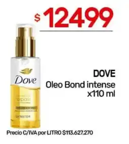 Nini Mayorista Dove oleo bond intense oferta