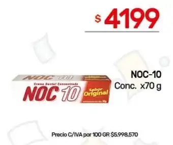 Nini Mayorista Noc-10 conc. oferta
