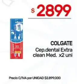 Nini Mayorista Colgate cep.dental extra clean med. oferta