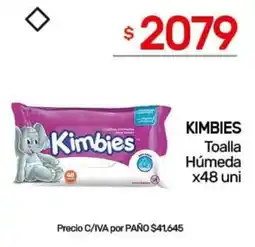 Nini Mayorista Kimbies toalla húmeda oferta