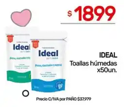 Nini Mayorista Ideal toallas húmedas oferta