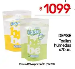 Nini Mayorista Deyse toallas húmedas oferta