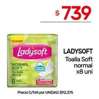 Nini Mayorista Ladysoft toalla soft normal oferta