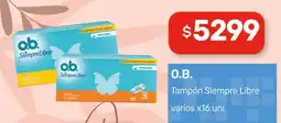 Nini Mayorista O.B. tampón siempre libre varios oferta