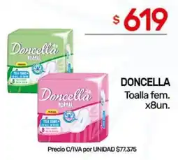 Nini Mayorista Doncella toalla fem. oferta