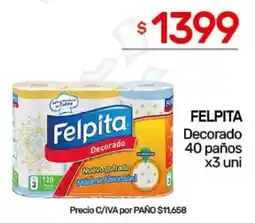 Nini Mayorista Felpita decorado oferta