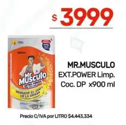 Nini Mayorista Mr. musculo ext.power limp. coc. dp oferta