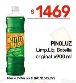 Nini Mayorista Pinoluz limpiador liquido original oferta